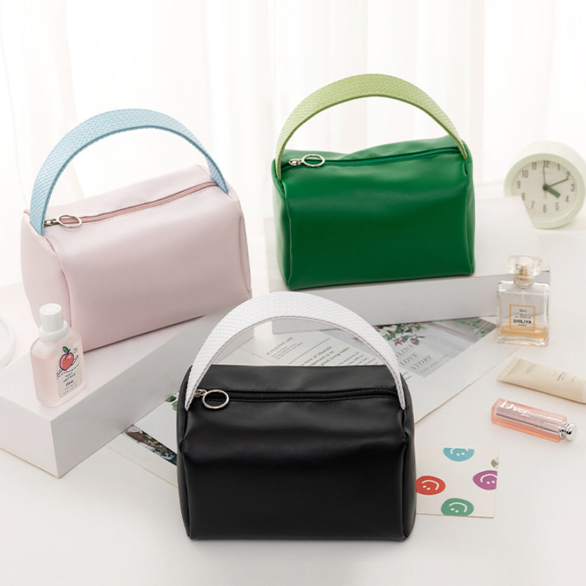 Wholesale High-capacity Candy Travel Portable PU Storage Bags